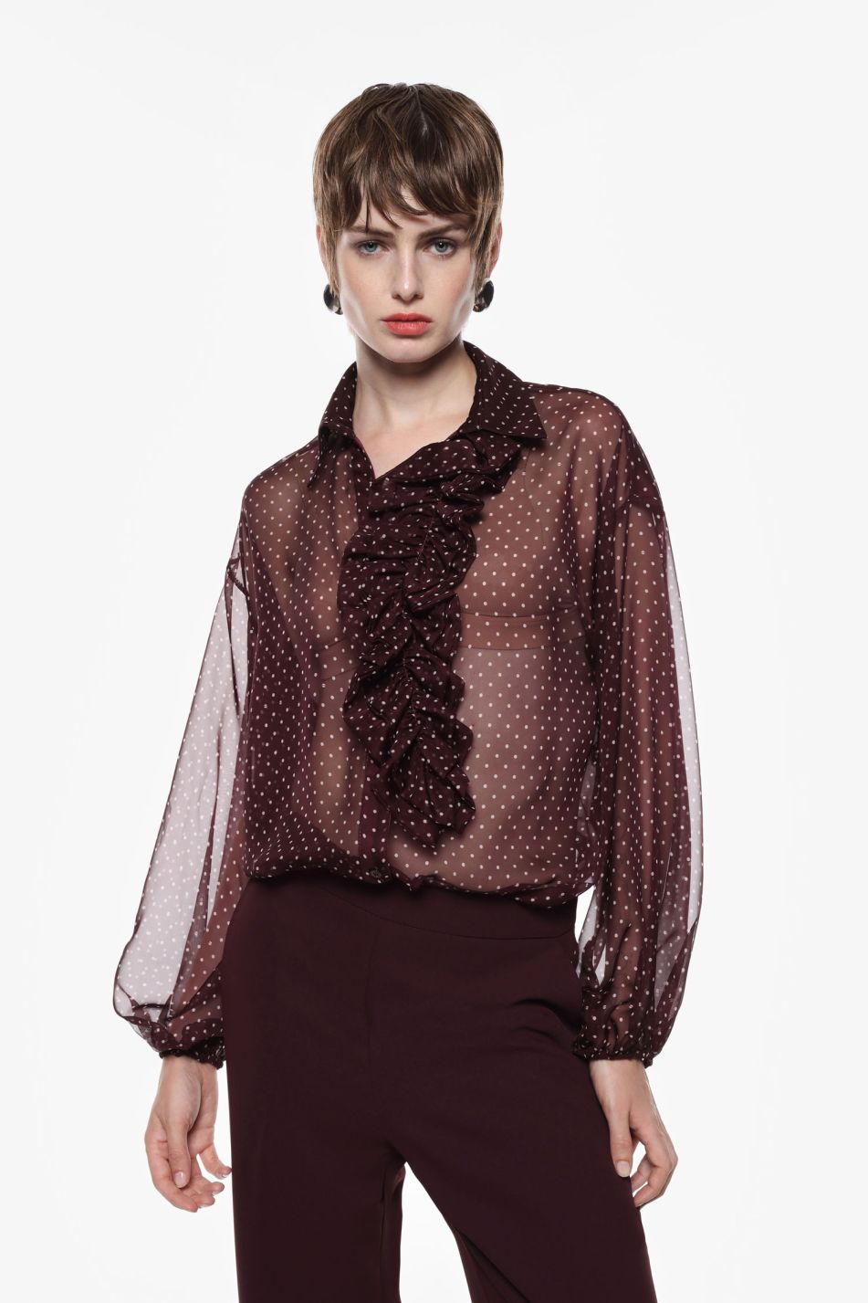 Polka Dot Blouse