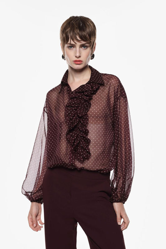 Polka Dot Blouse
