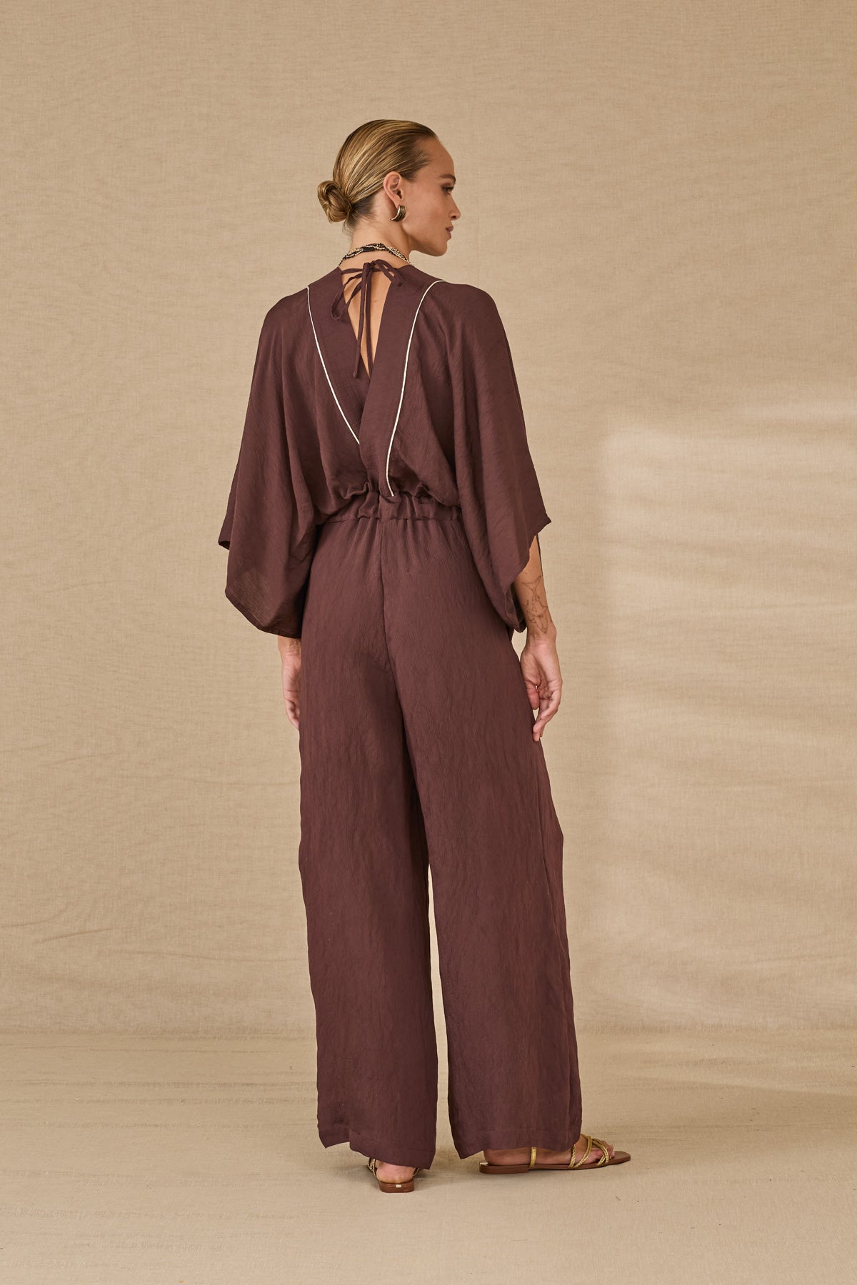 Jumpsuit With V-neck