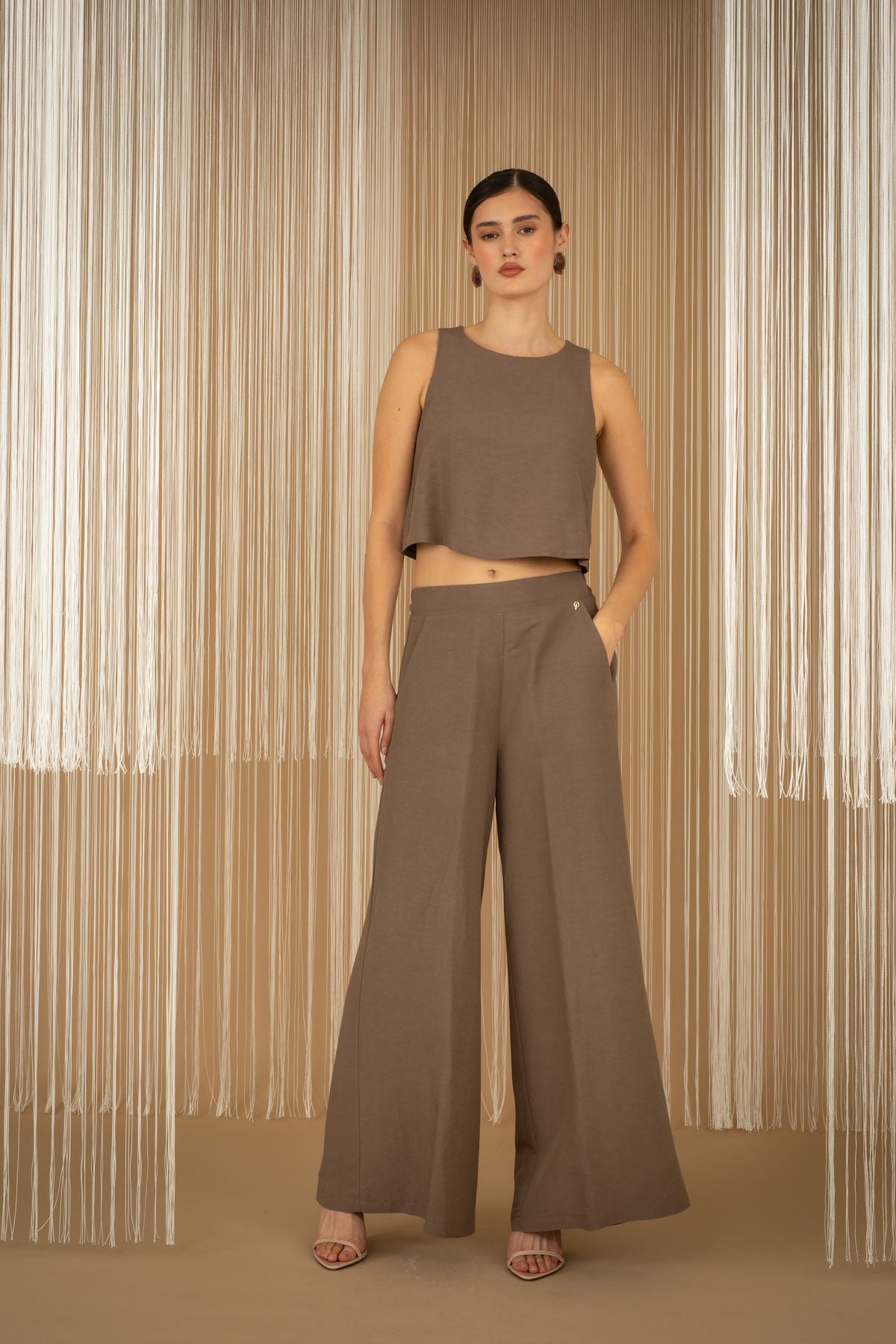 Viscose Palazzo Pants