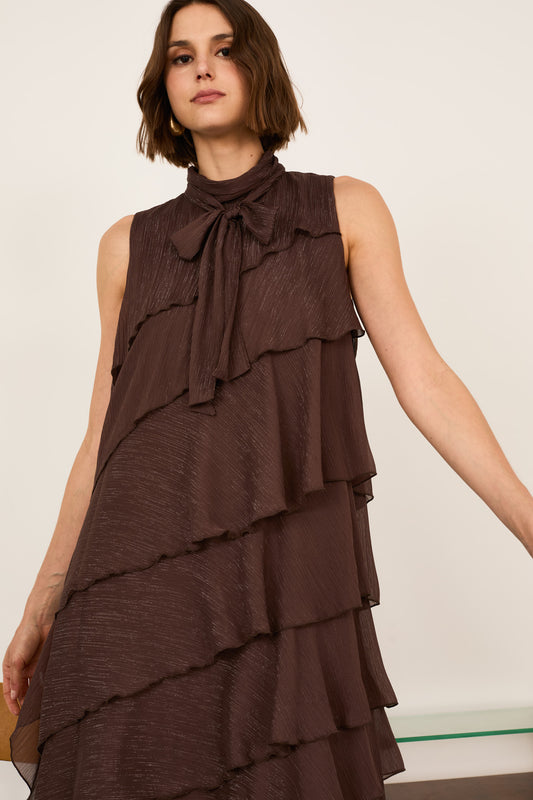 Wavy Dress Long PL